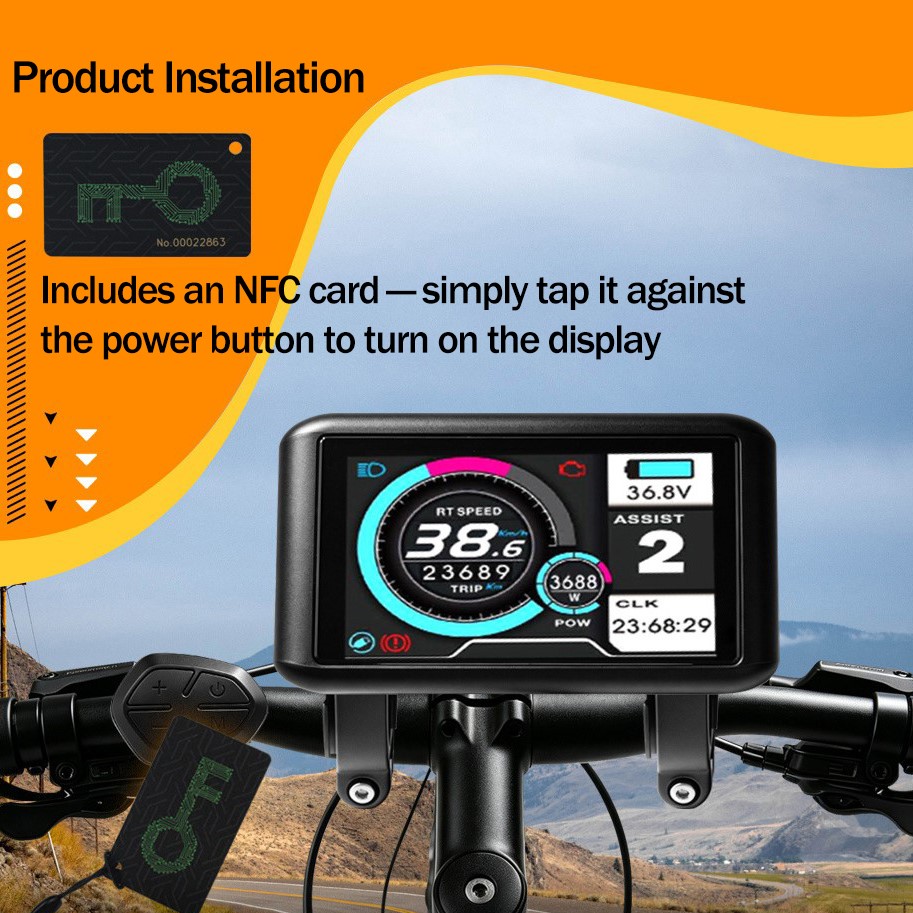 Ebike Conversion Kit 72V 3000W - 72V 3000W Snow Bike Conversion Kit