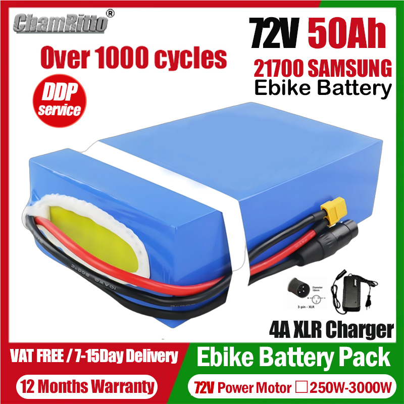 Electric bicycle Battery 72V 2 - đánh giá và giá Electric Bicycle Battery 72V 30Ah