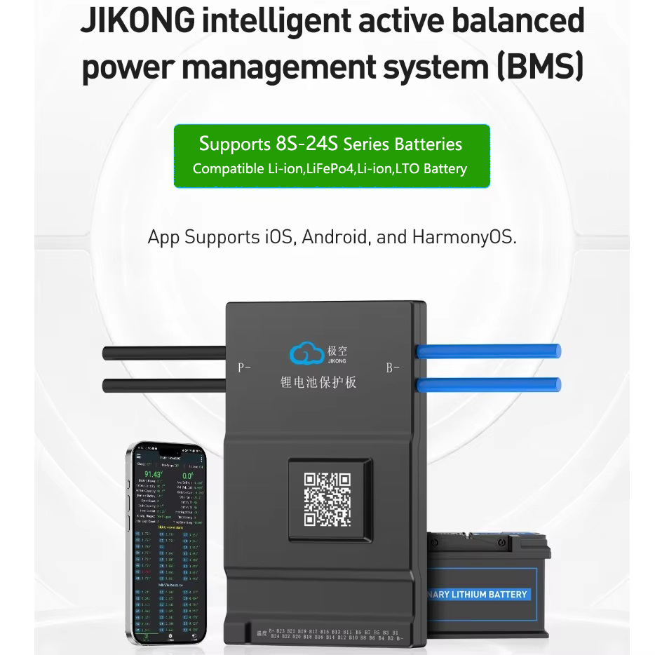 JK BMS Active Balance 150A 200 - đánh giá và giá Smart Bms 72V 20S 150A Bluetooth